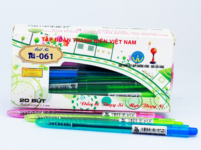 Bút 061 Thụy Sỹ - 20 cây - 0.5mm