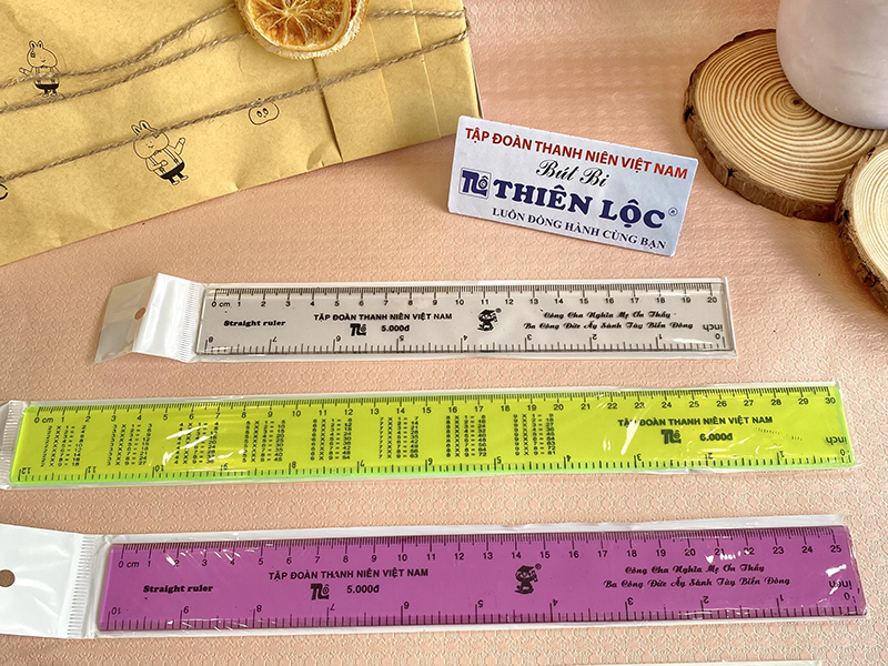 Thước kẻ 20 cm - 30 cm