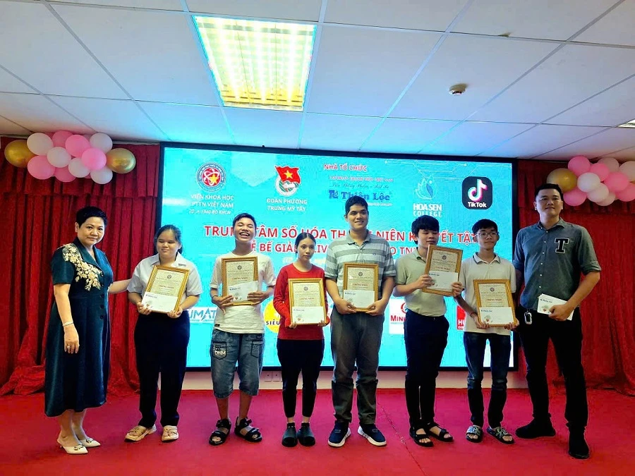 Khai giảng khoá học Livestream Tiktok: mở ra cơ hội khởi nghiệp cho thanh niên khuyết tật